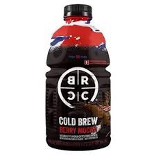 case of 4 black rifle coffee company berry mocha cold brew coffee, multi-serve concentrate, 32 oz bb 2.5.25