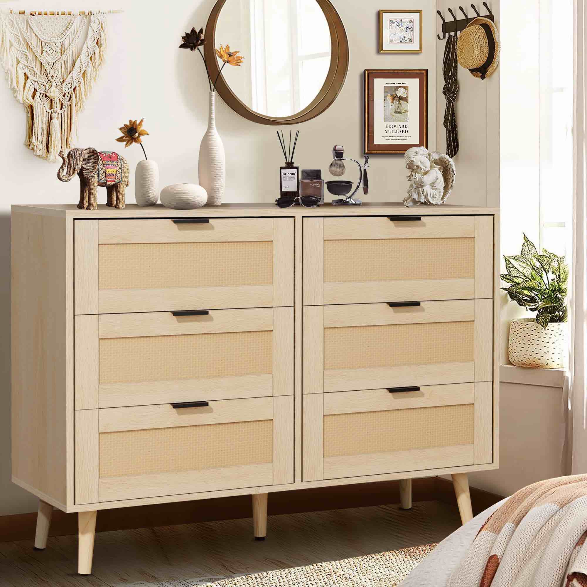 Natural Accent Chest 6-Drawers NAD-61101C40-A INCOMPLETE 