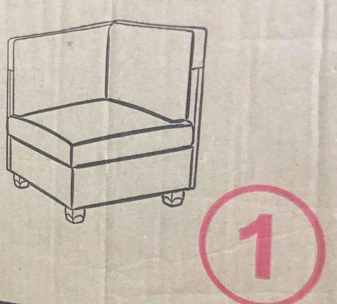 OAH CORNER CHAIR (D8905-C)