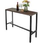 MEOOEM Outdoor Counter Height Table