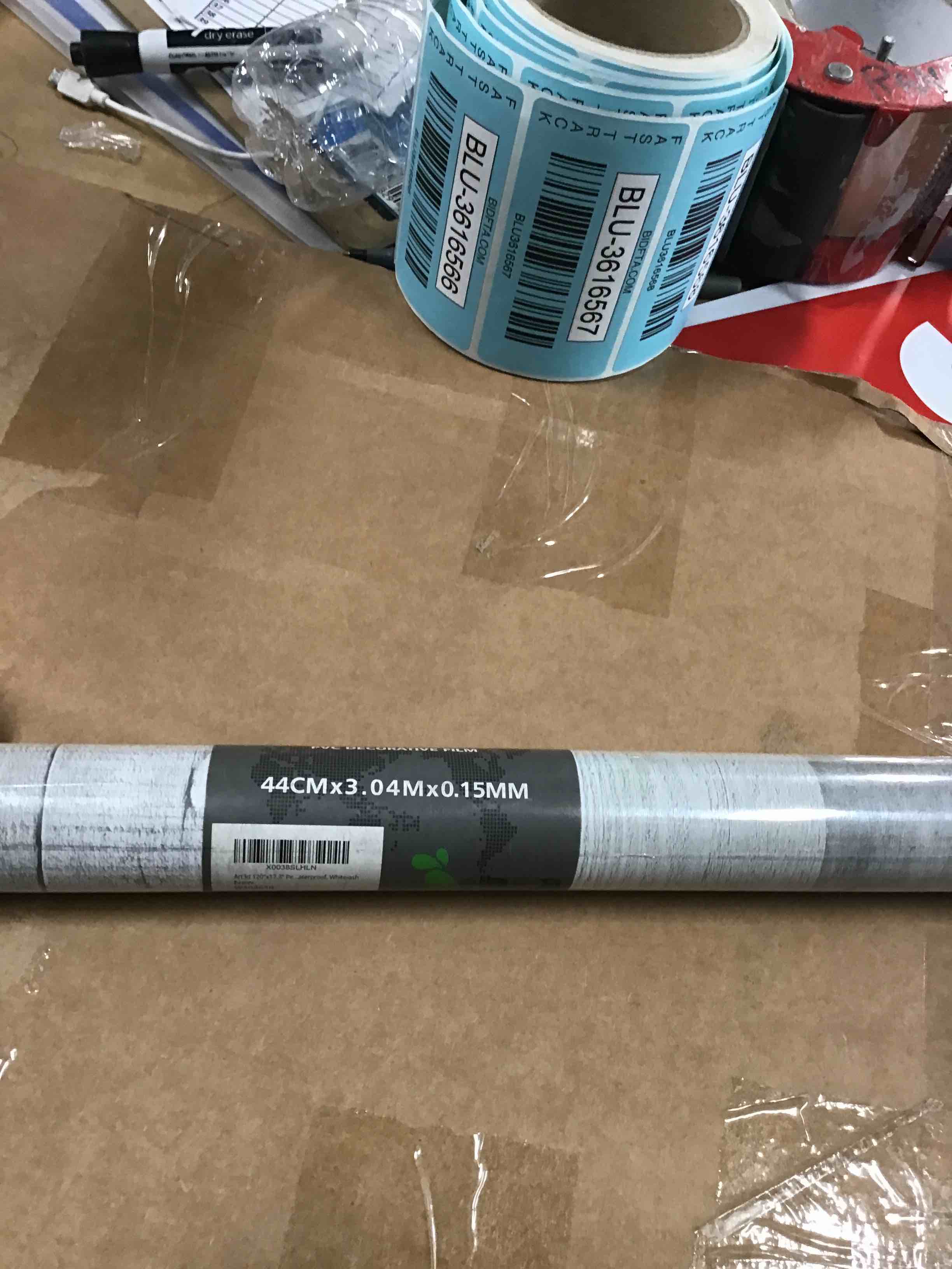 3D wall art wall paper 17.3” x120”