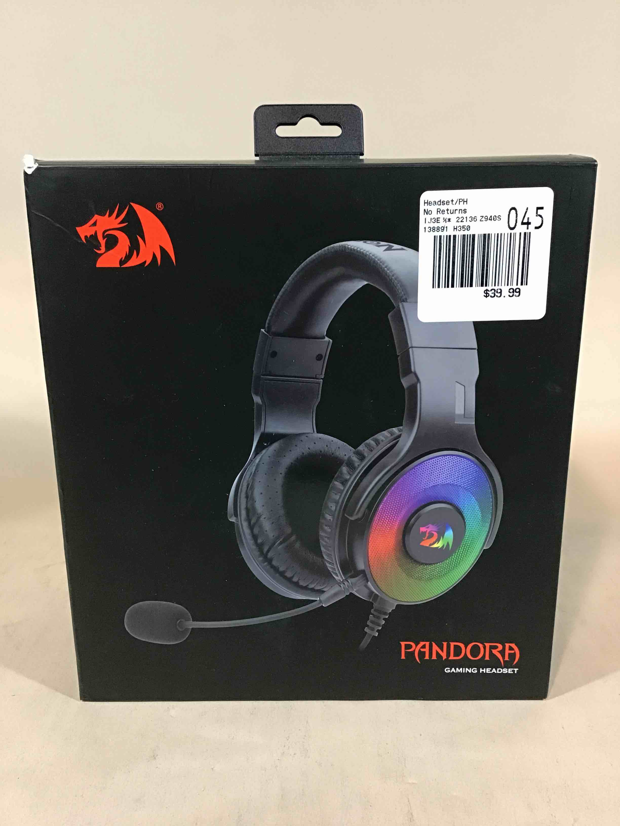 Redragon Pandora Gaming Headphones 