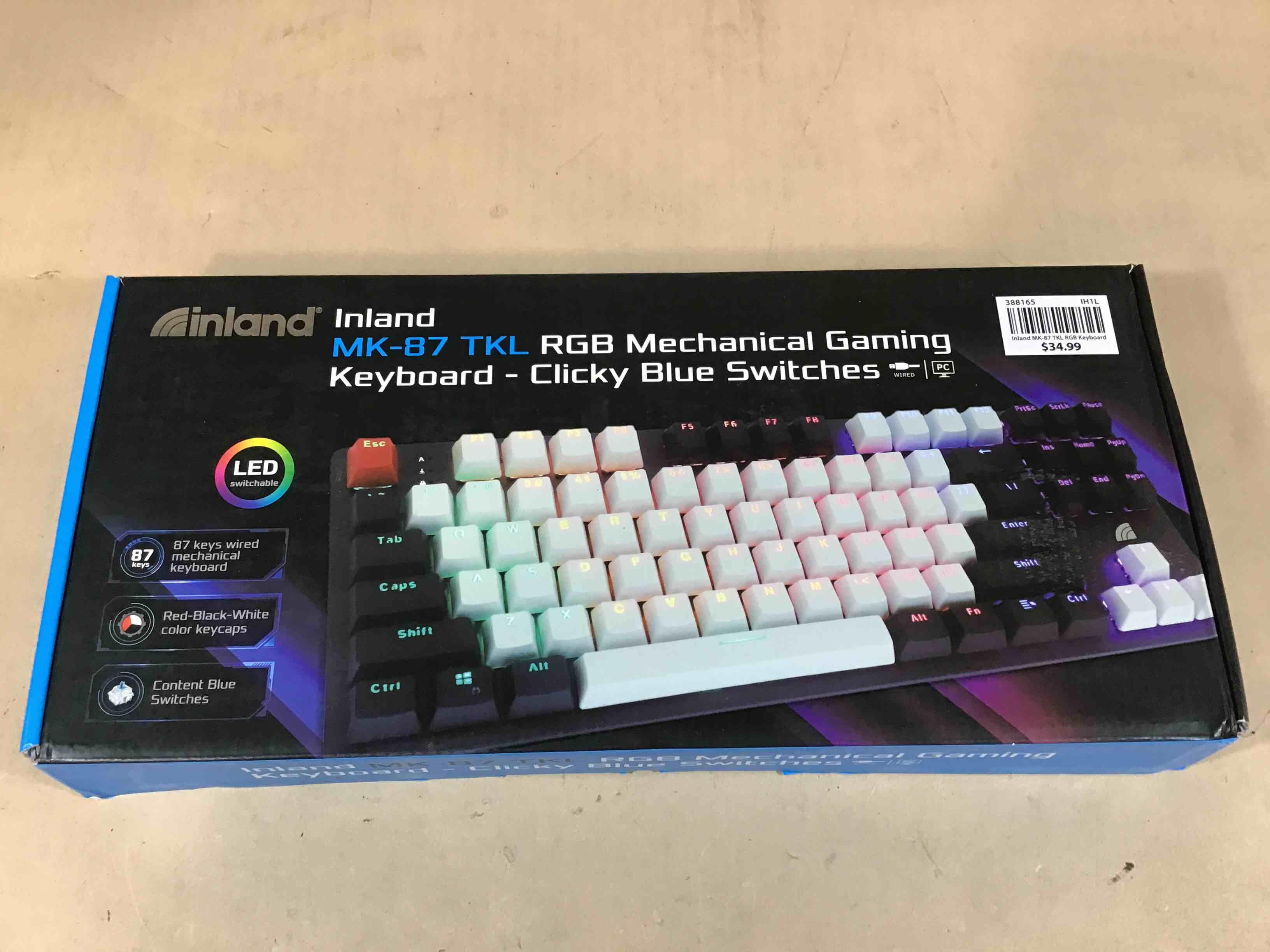 Inland Gaming Keyboard 