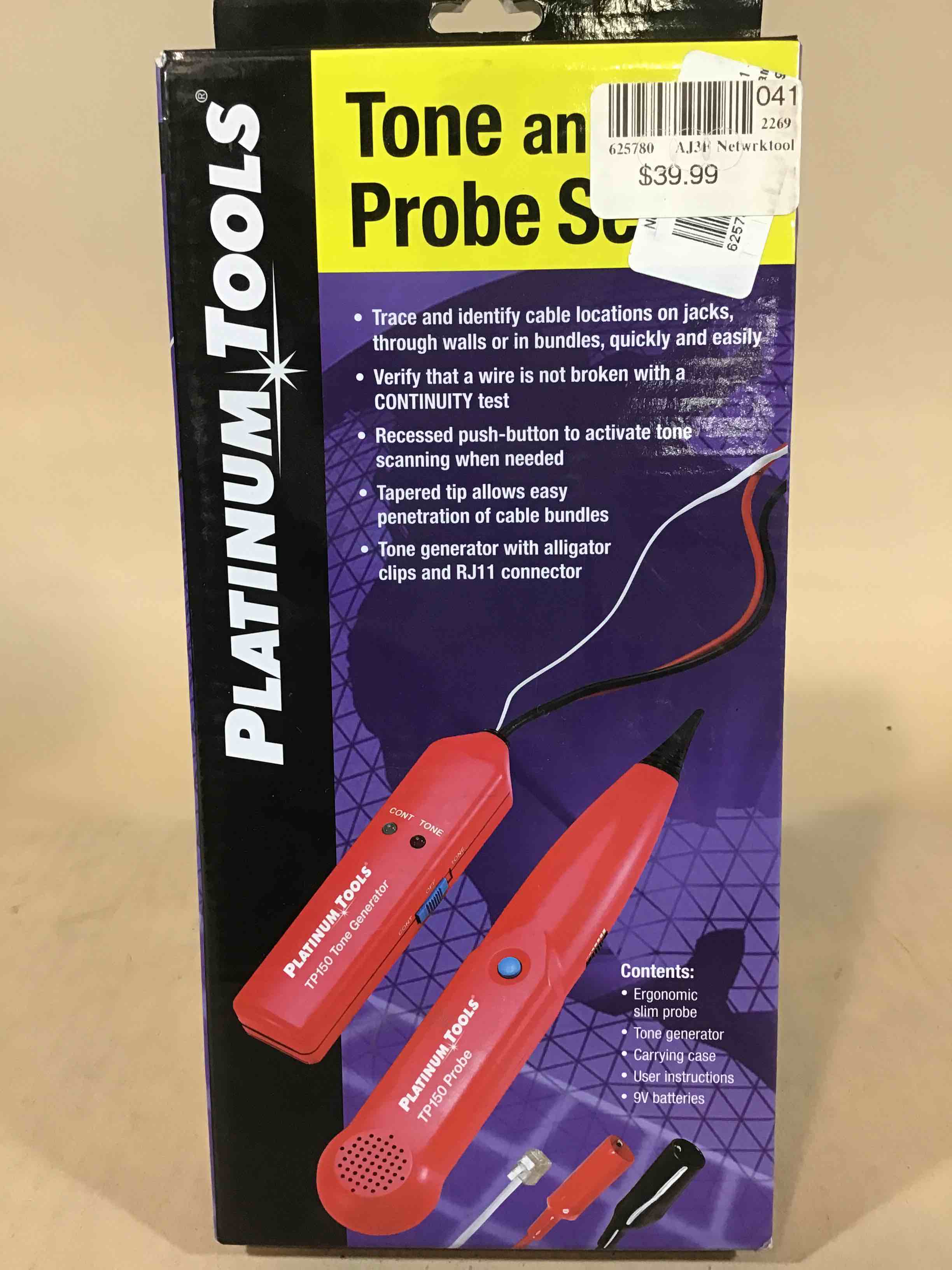 Platinum Tools Tone and Probe Set 