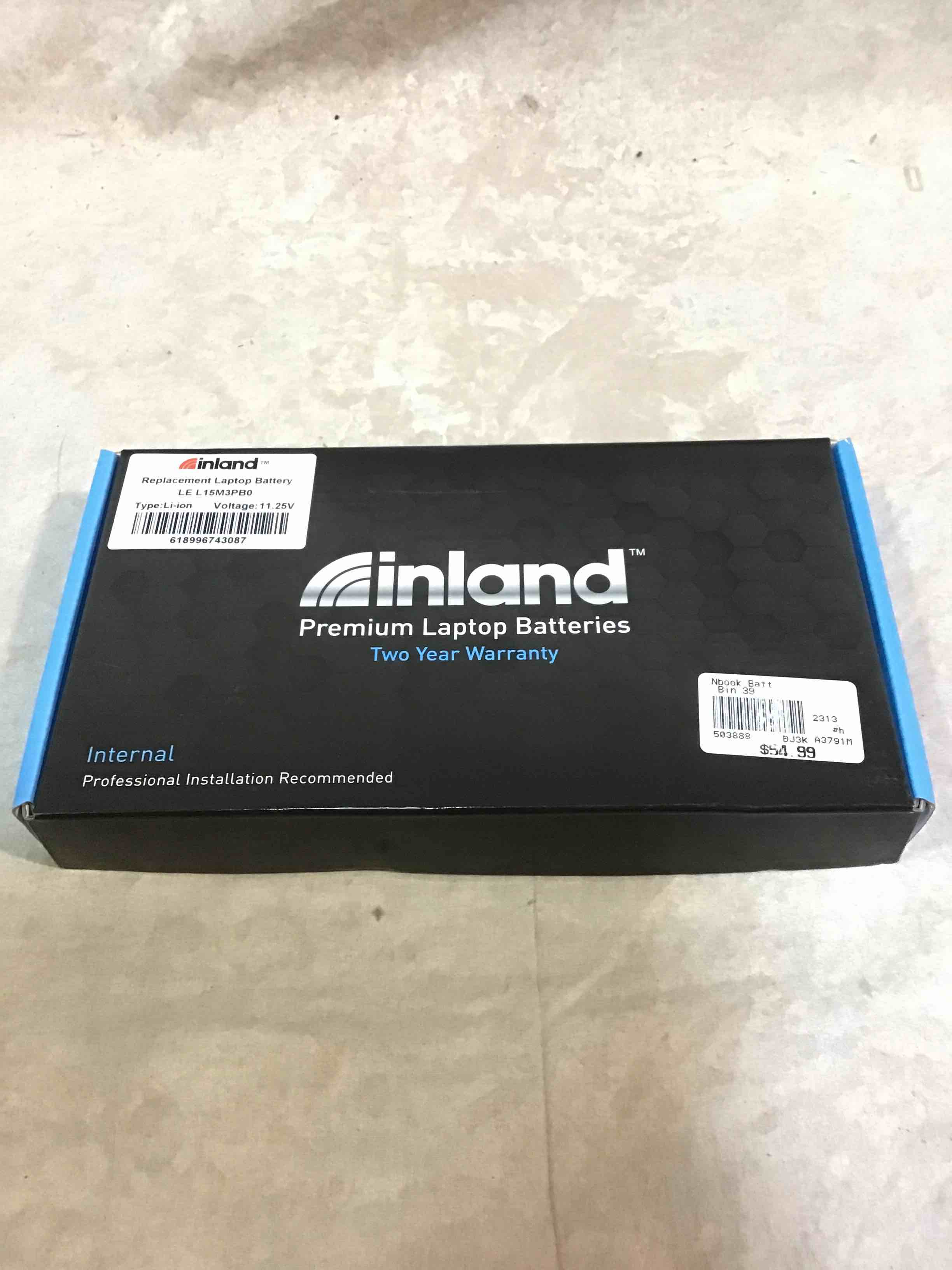 Inland Internal Premium Laptop Batteries