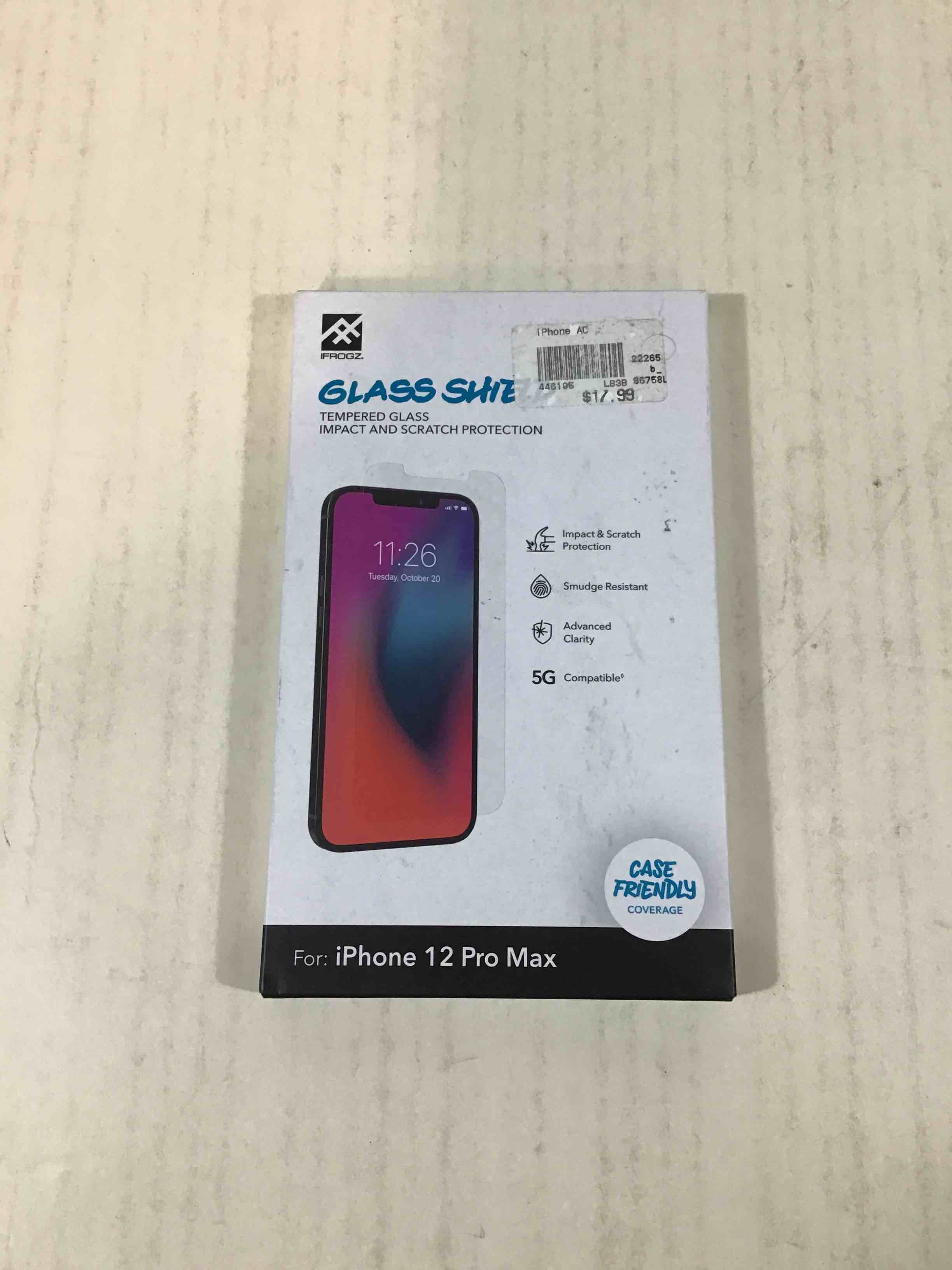 IFrogz IPhone 12 Pro Max Screen Protector 