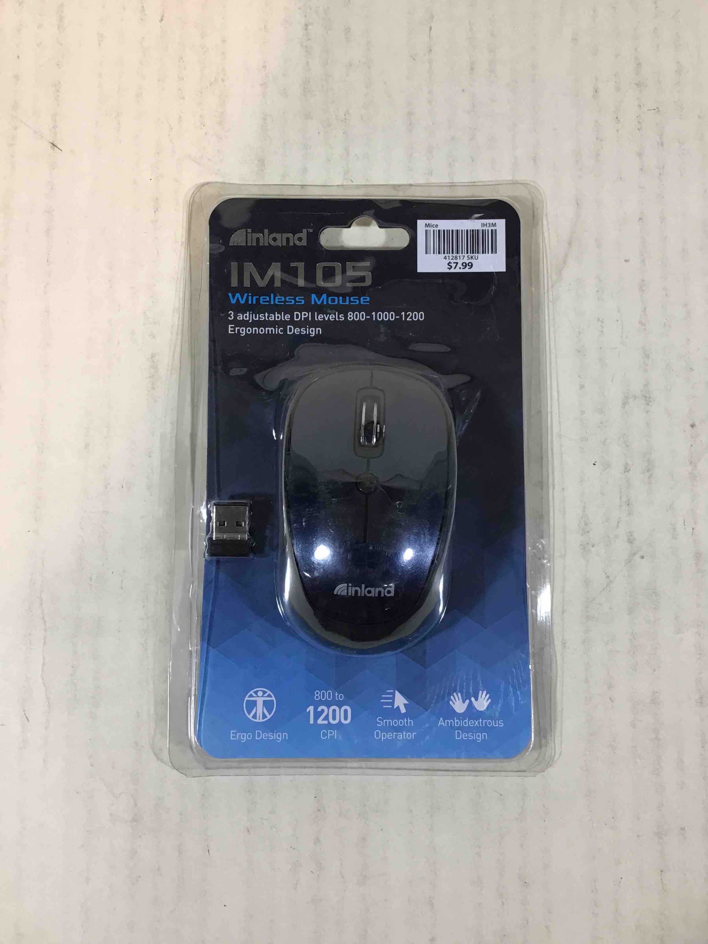 Inland Wireless Mouse 