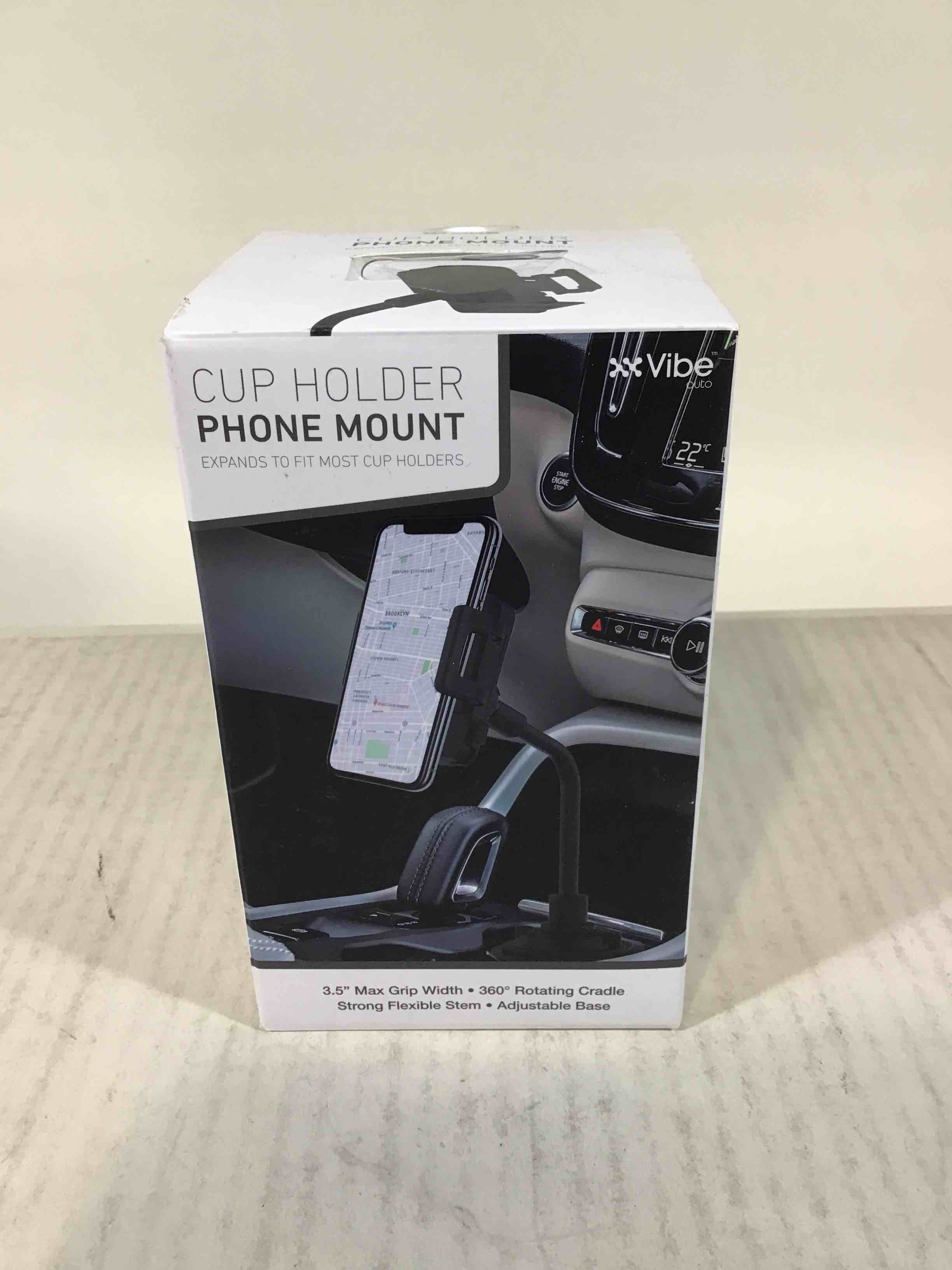 Vibe Auto Cup Holder Phone Mount 