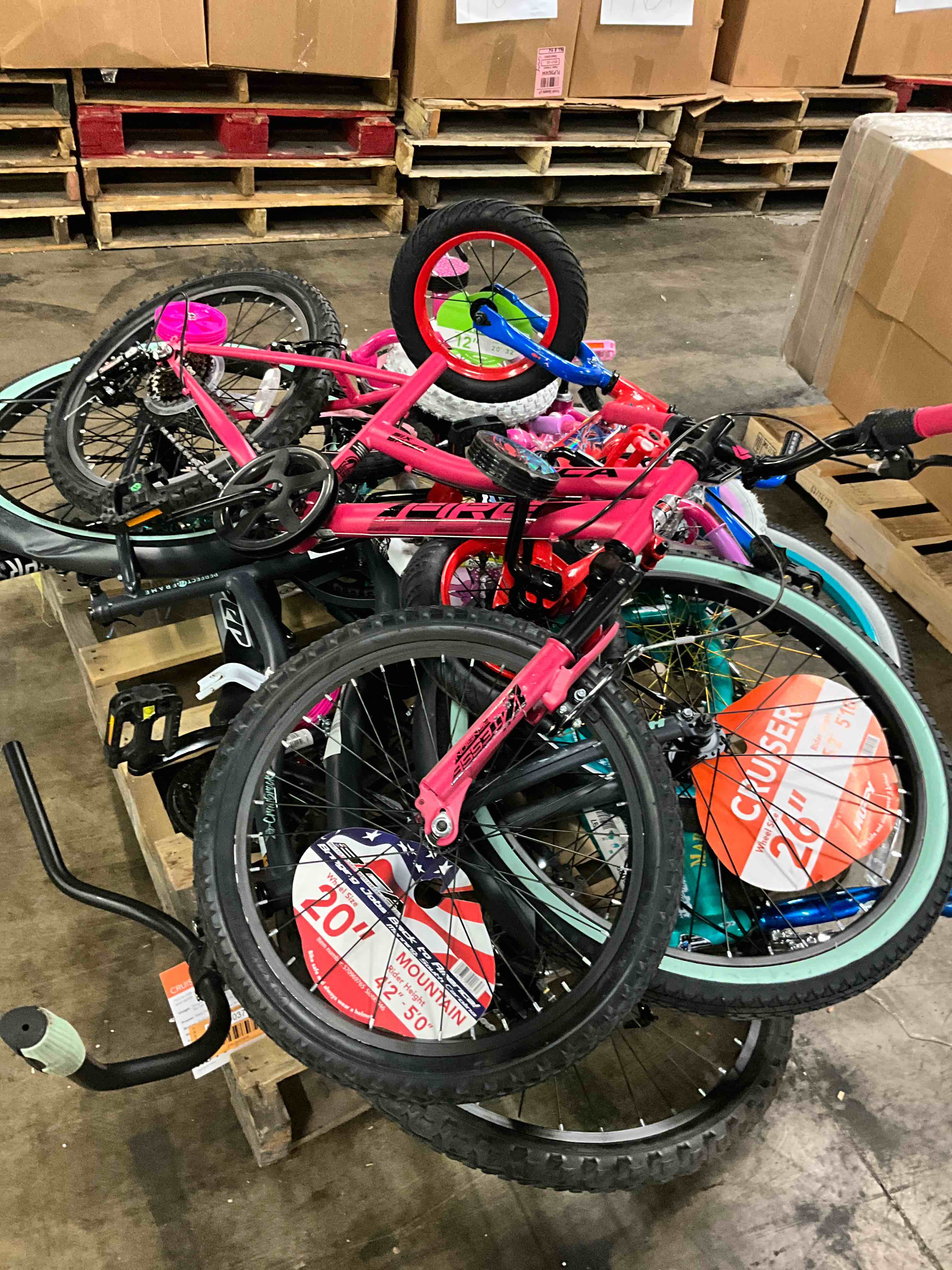 Assorted Bike Parts for Family!