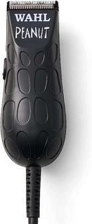 Wahl Professional Black Peanut Hair and Beard Clipper Trimmer with a Powerful Rotary Motor for Professional Barbers and Stylists - Model 8655-200