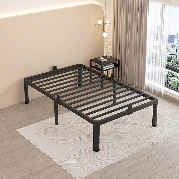 metal platform bed frame