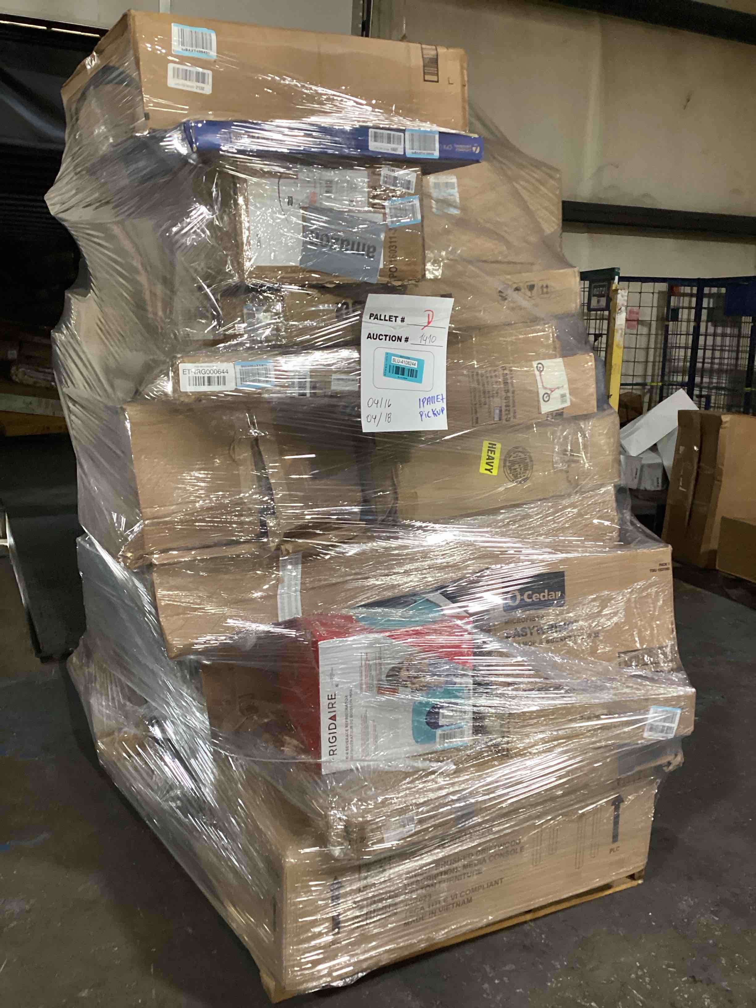 ( D ) 1 skid pallet boxes surprise ( good condition or AsIs ) 40 items or more