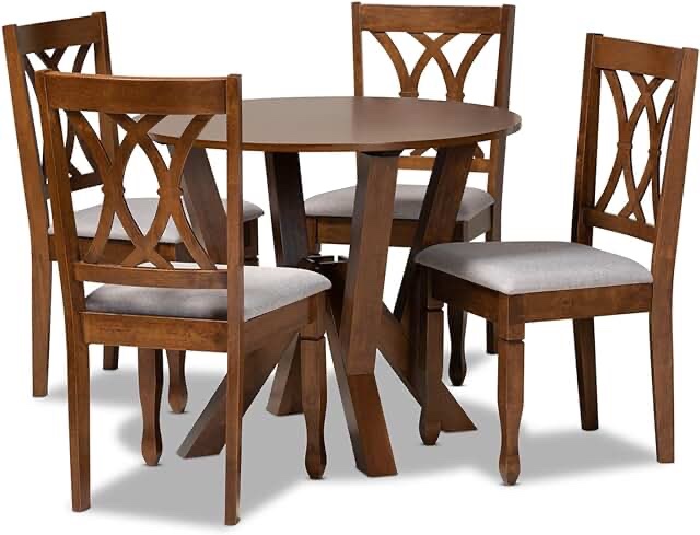 Baxton Studio 5pc Dining Set