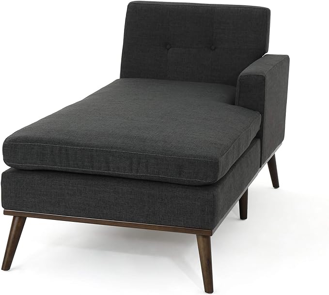 Dark Grey Chaise  (box 2 of 3, incomplete )