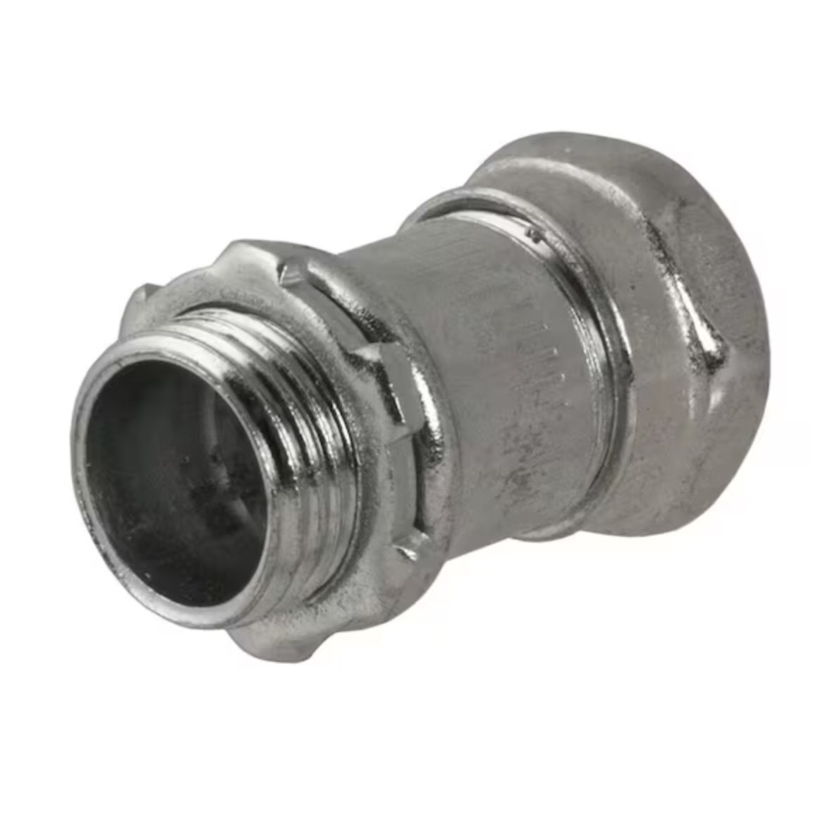 3/4 in. EMT Compression Connector with Non-insulated Throat, 25-Pack