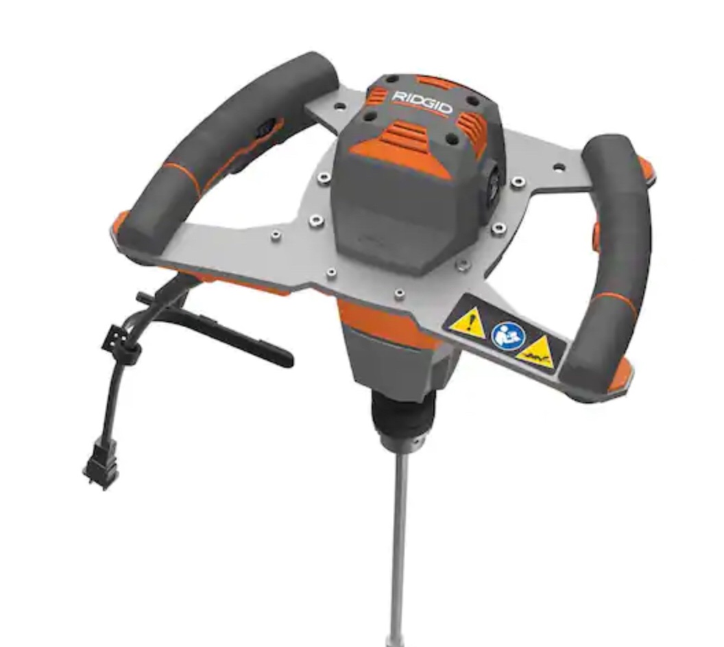 RIDGID Single-Paddle Mixer