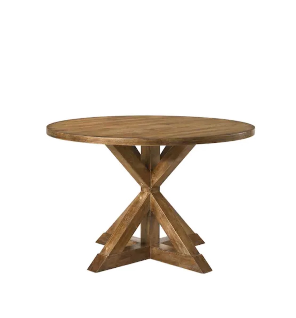  Acme Furniture Weathered Oak Wallace II Dining Table
