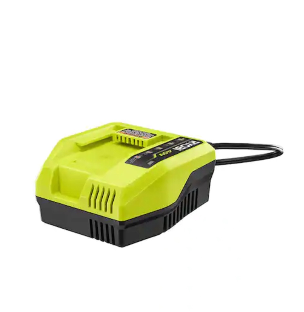 RYOBI 40-Volt Lithium-Ion Fast Charger