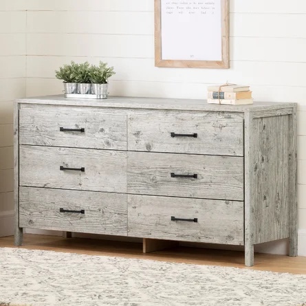 Cabinet With 6 Drawers Gray (Stock Photo Similar) 