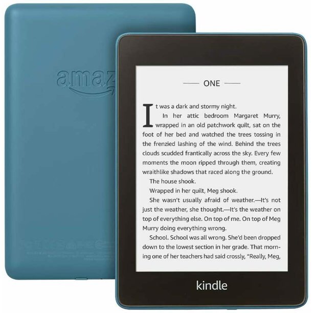 TabletKindle Paperwhite 10th Generation (2018) 32GB With Offers Now Waterproof with 2x the Storage – Ad-Supported - Twilight Blue PQ94WIF