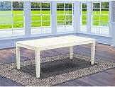 East West Furniture Logan Kitchen Dining Rectangle Wooden Table (Incomplete Legs Only)