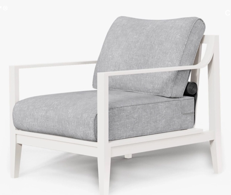 OUTER WHITE ALUMINUM OUTDOOR AL-MCH-019-1.0. PACIFIC FOG GRAY 