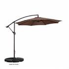 Villacera Offset Patio Umbrella with Sturdy Steel Ribs and Vertical Tilt
