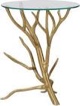 Powell® Burmil Gold Branch Side Table