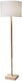 Adesso Home 4093-12 Transitional One Light Floor Lamp from Ellis Collection in Bronze/Dark Finish, Natural