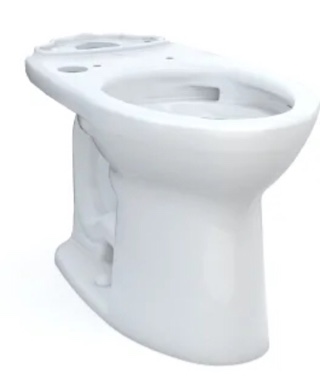 TOTO Drake Elongated Toilet Bowl Only with WASHLET+ Ready + Toilet seat