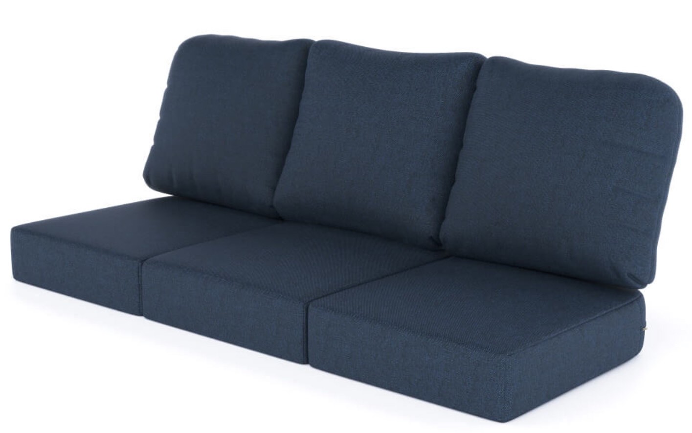 Seat and Back/Deep Seating 3 Seat Sofa Replacement Cushions, Beige  CUSH6003S (different color from stock photo)