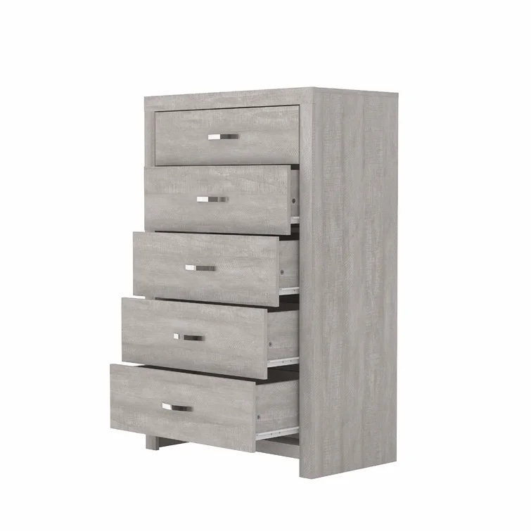 Dusty Gray Oak Aimaan 5 Drawer 29.6"W Dresser FG-DI-PU-4-954-WAY