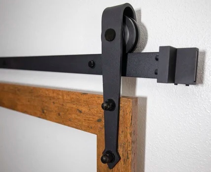 rayne barn door inspired mirror hardware 