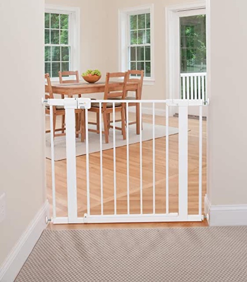 Midwest Wire Mesh Pet Safety Gate, 44 Inches Tall & Expands 29-50 Inches Wide
