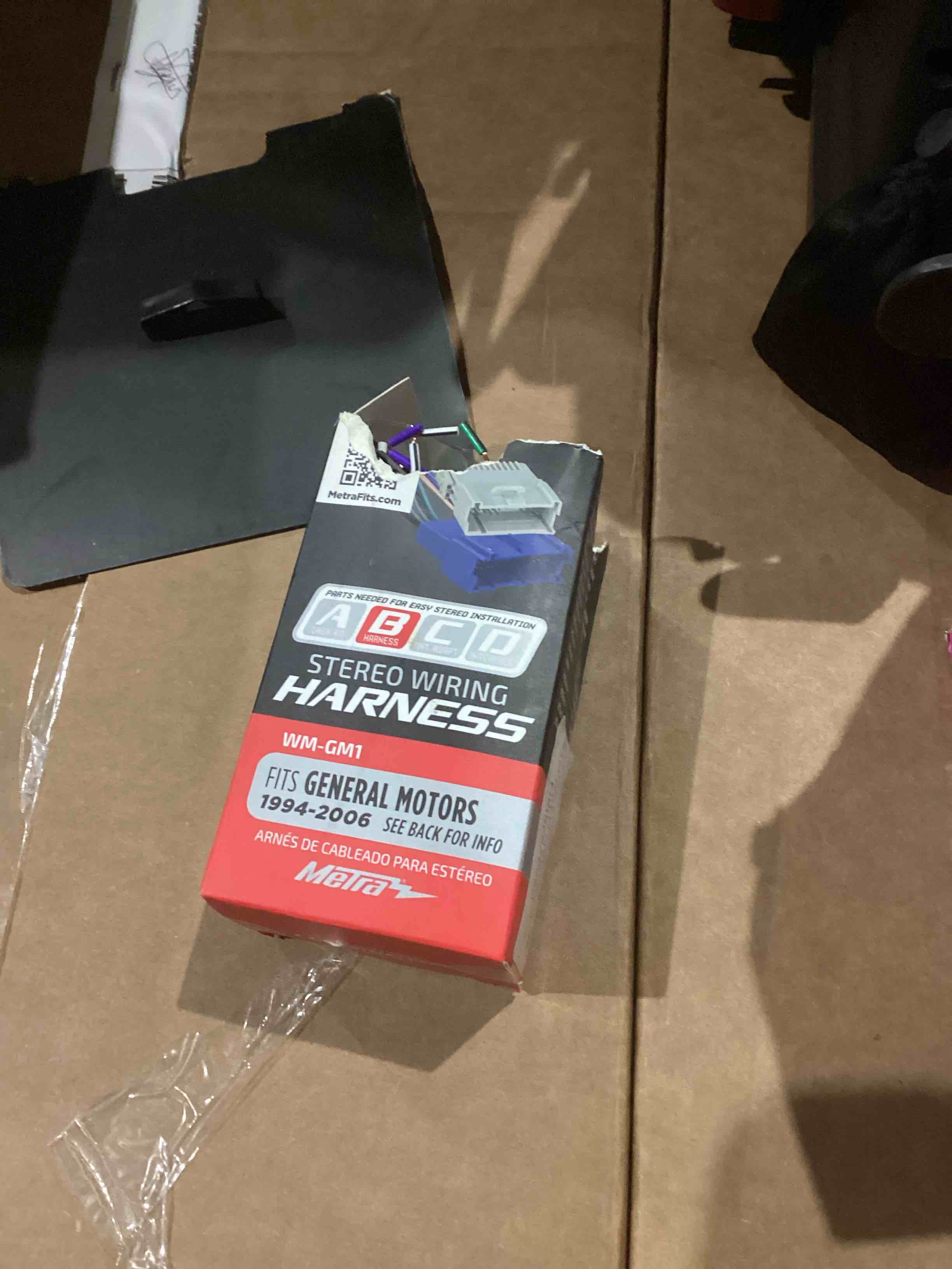 stereo wiring harness for GM