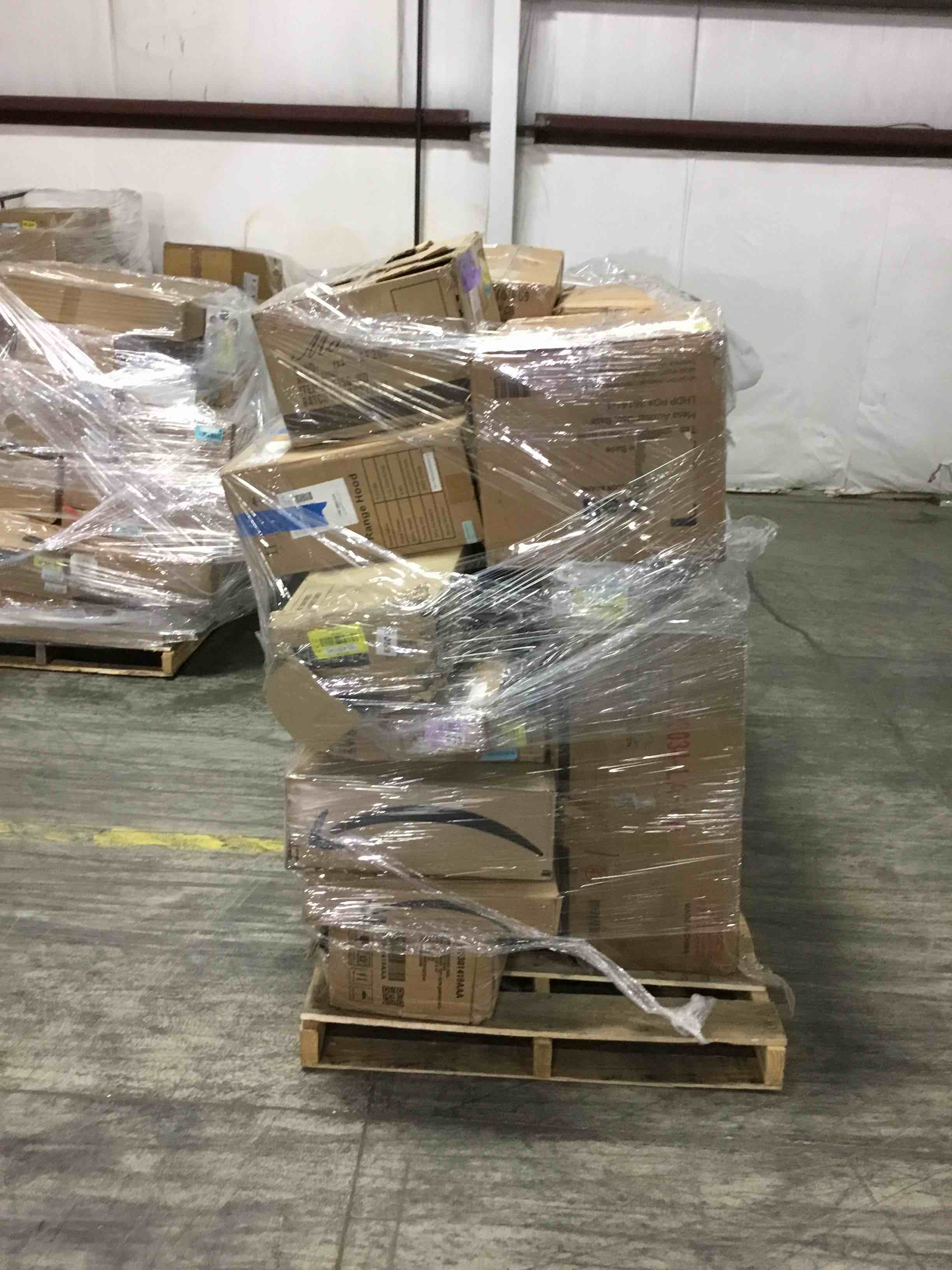 Miscellaneous pallet must take all