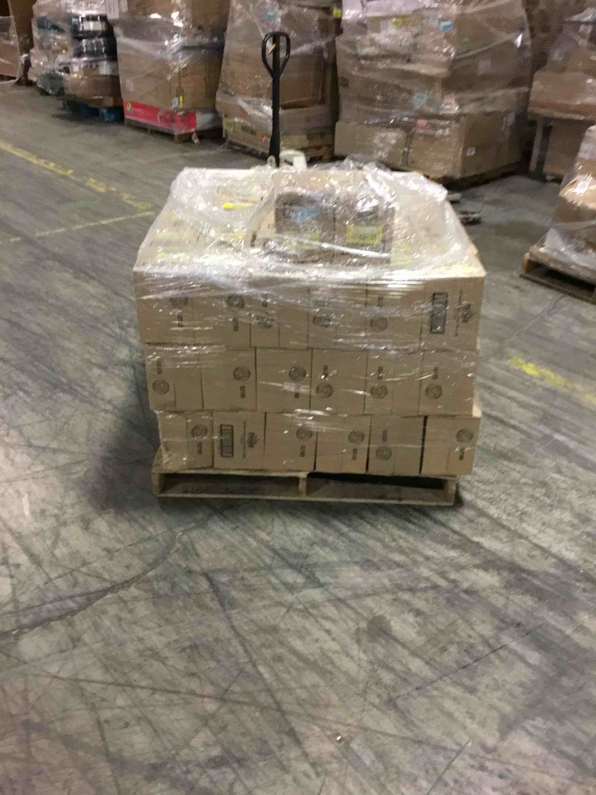 Miscellaneous pallet must take all