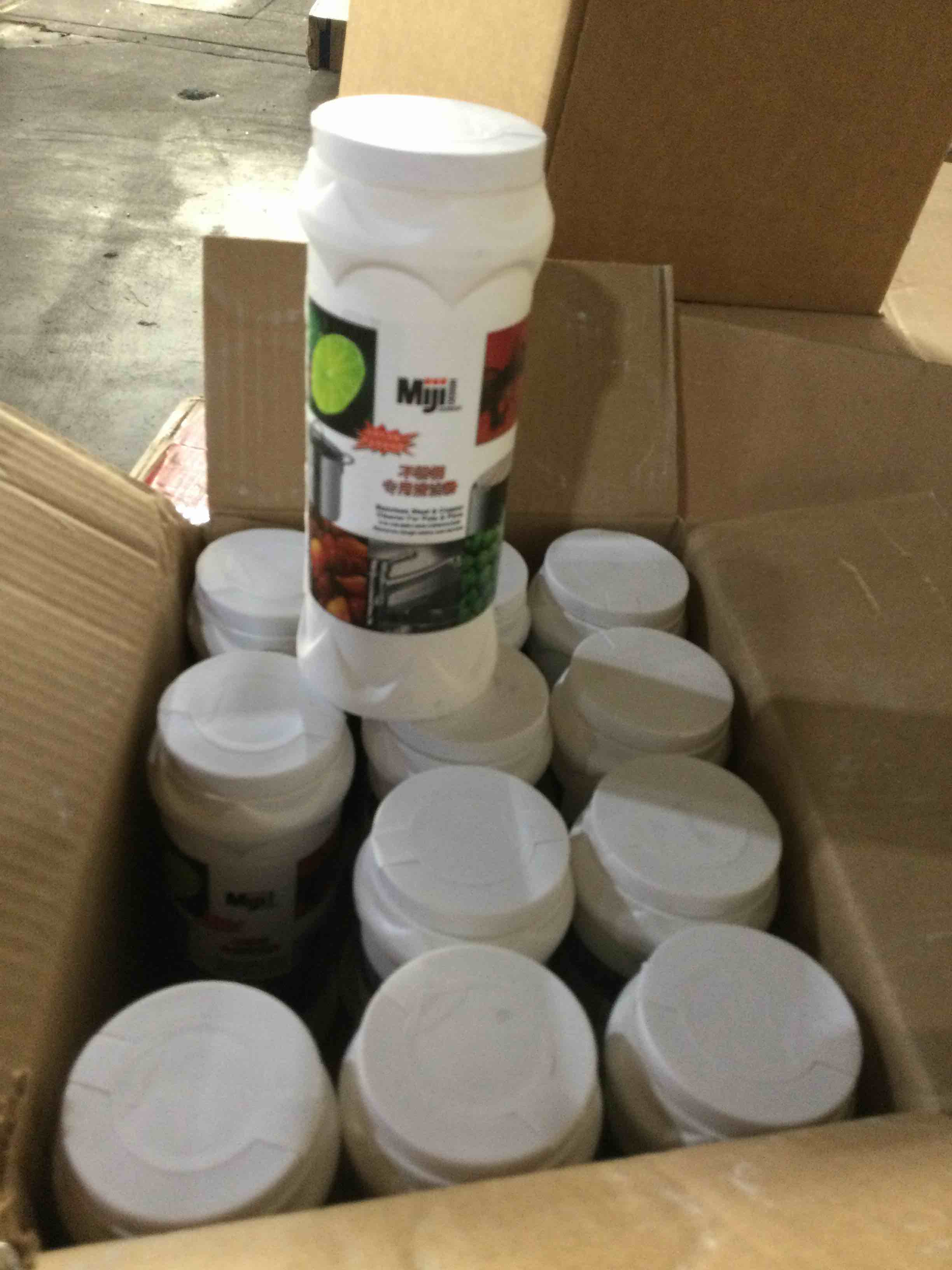 Miji Stainless Steel & Copper Cleaner for Pots & Pans 14oz 12 Pack