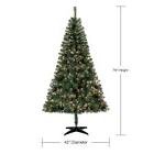 holiday time 6.5 foot pre-lit madison pine