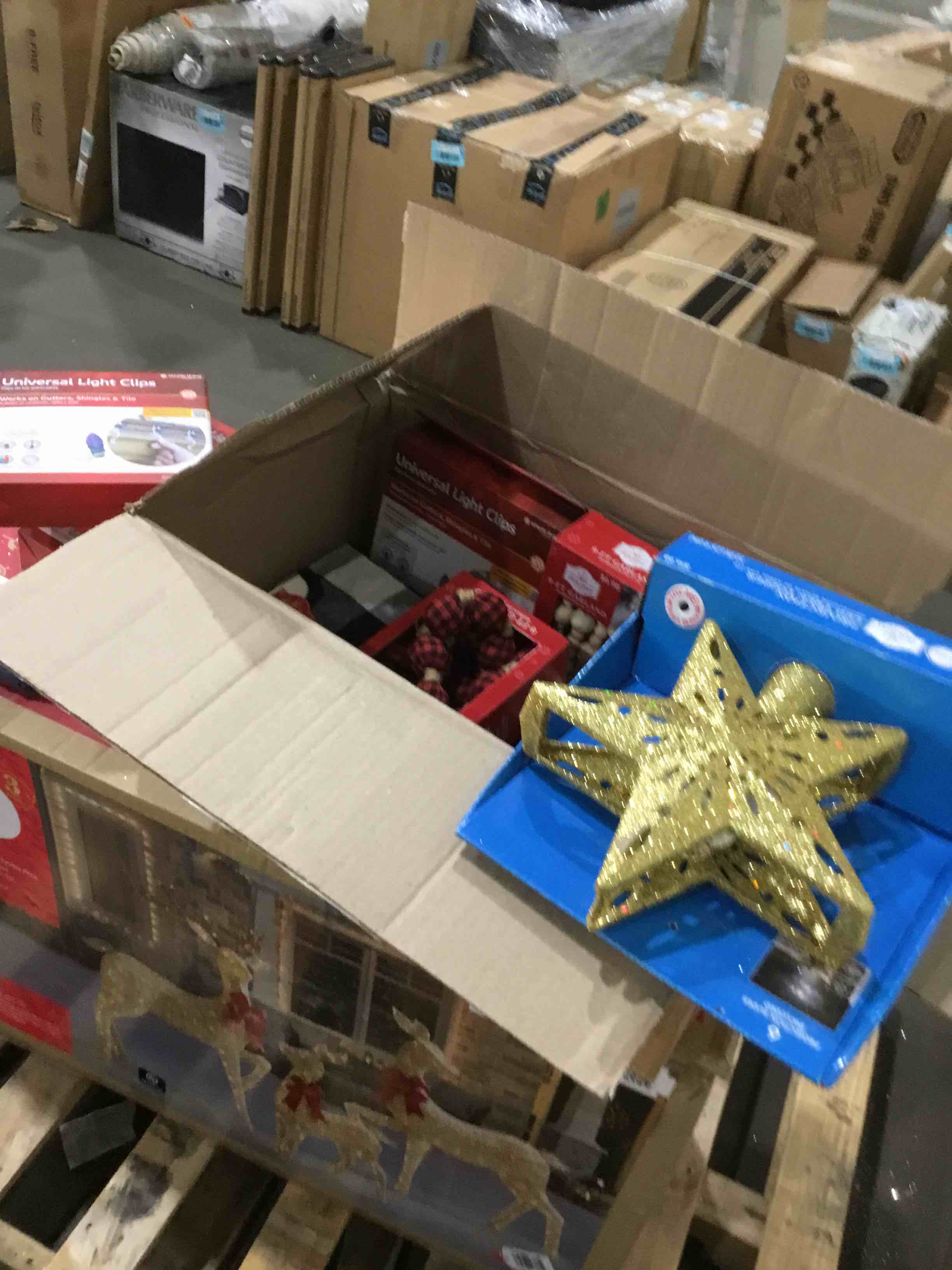 box lot assorted misc items