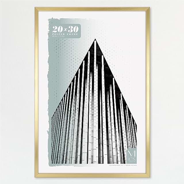 20x30 modern metallic frame 