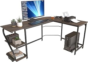 WeeHom L shaped & corner desk walnut