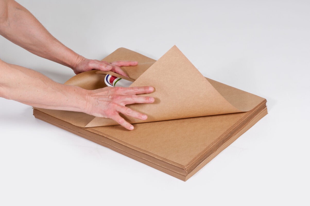 24 x 36? 60# Indented Kraft Paper Sheets (25#/Bundle)