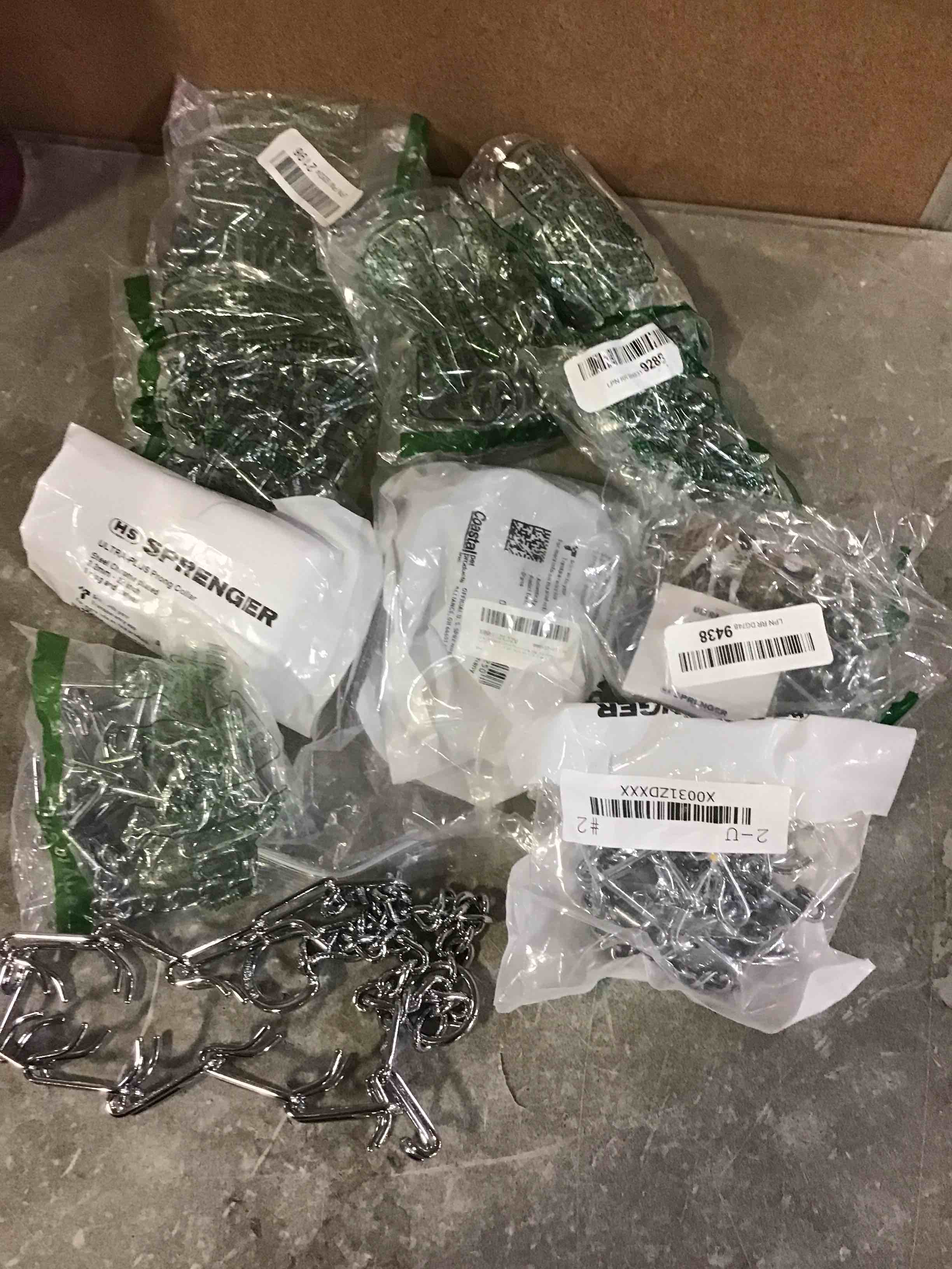 assorted chain collar for dogs 