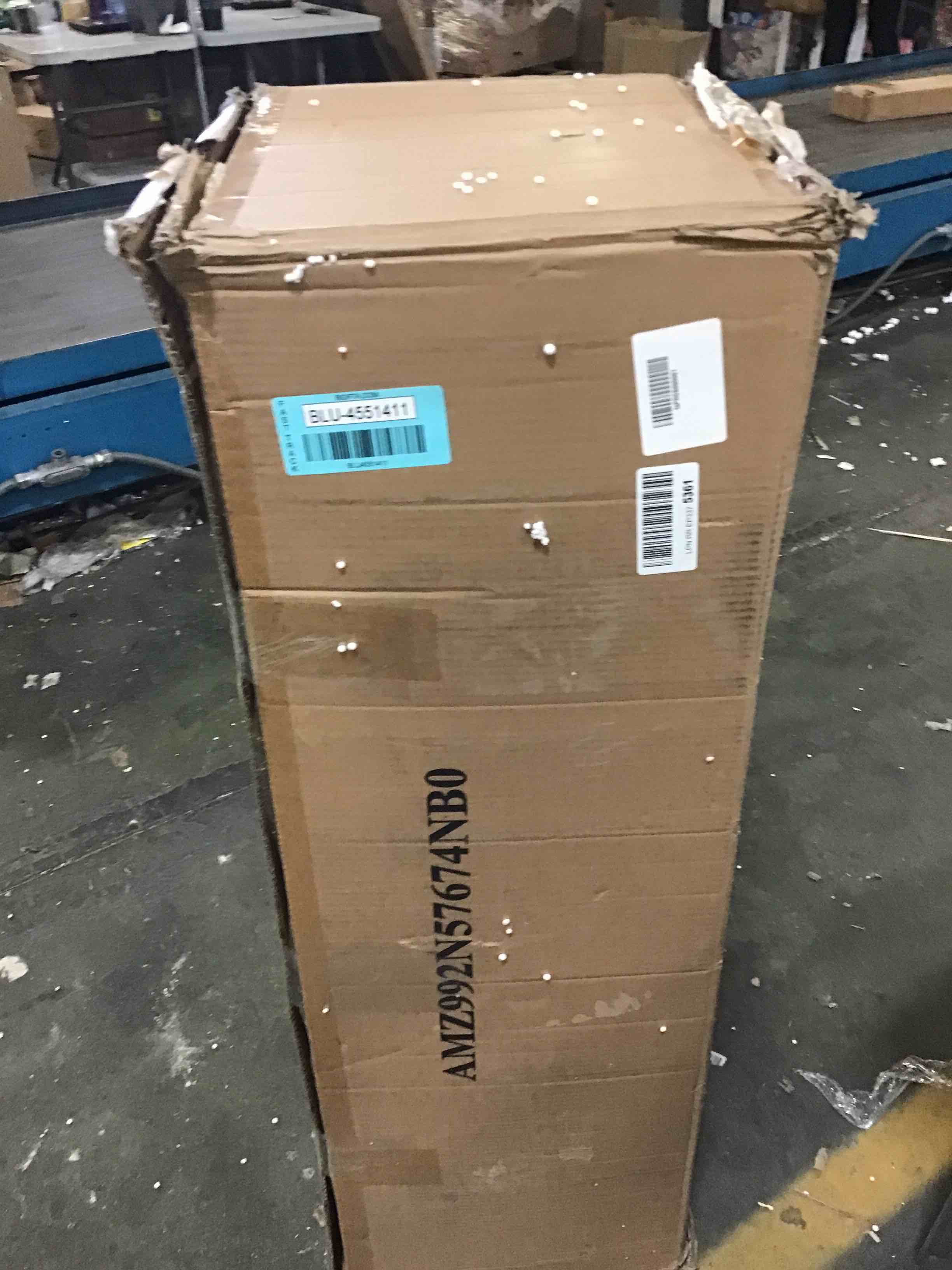 Christmas tree green white frosted