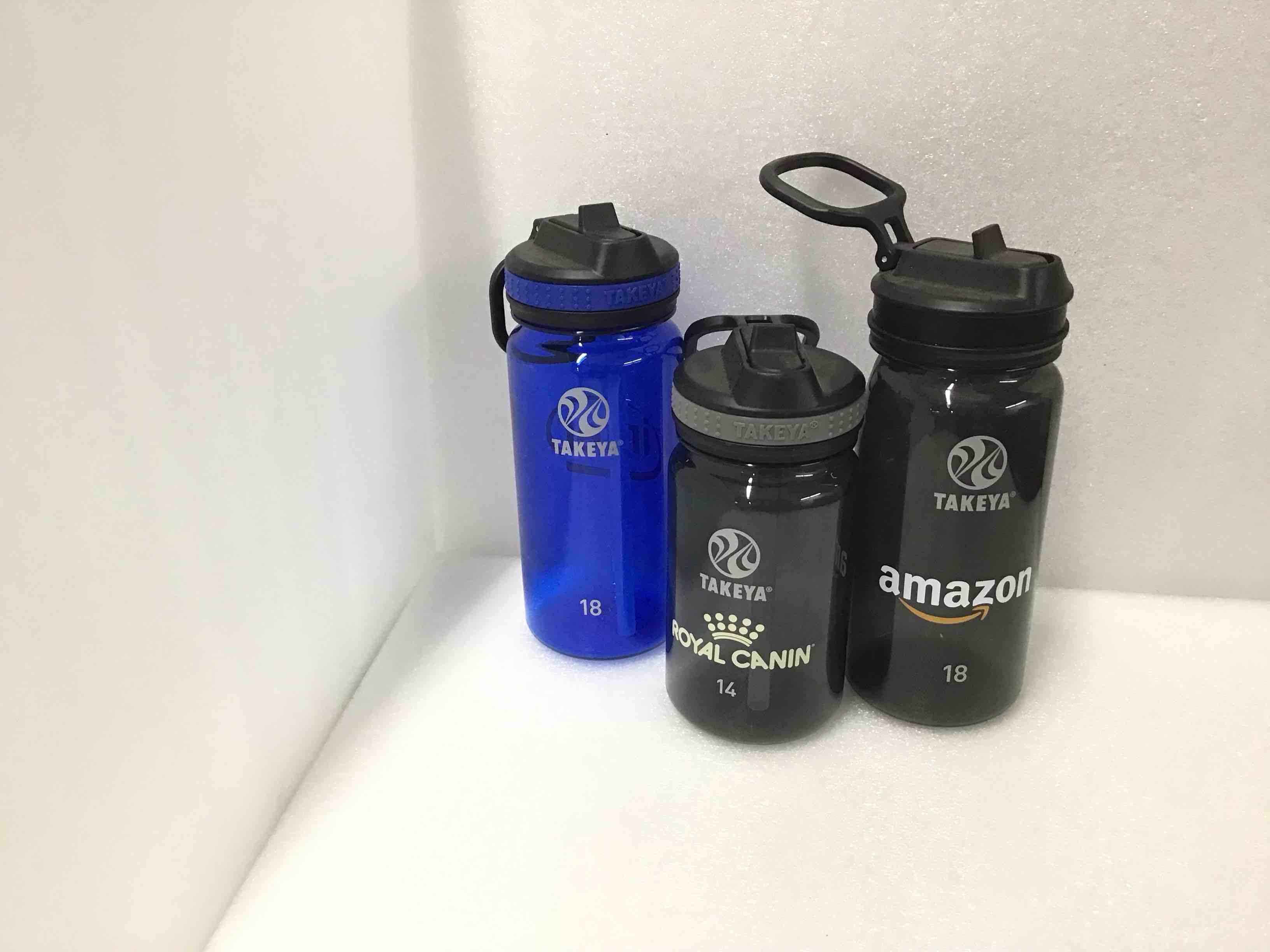 Lot of 3 Takeya Water Bottles
