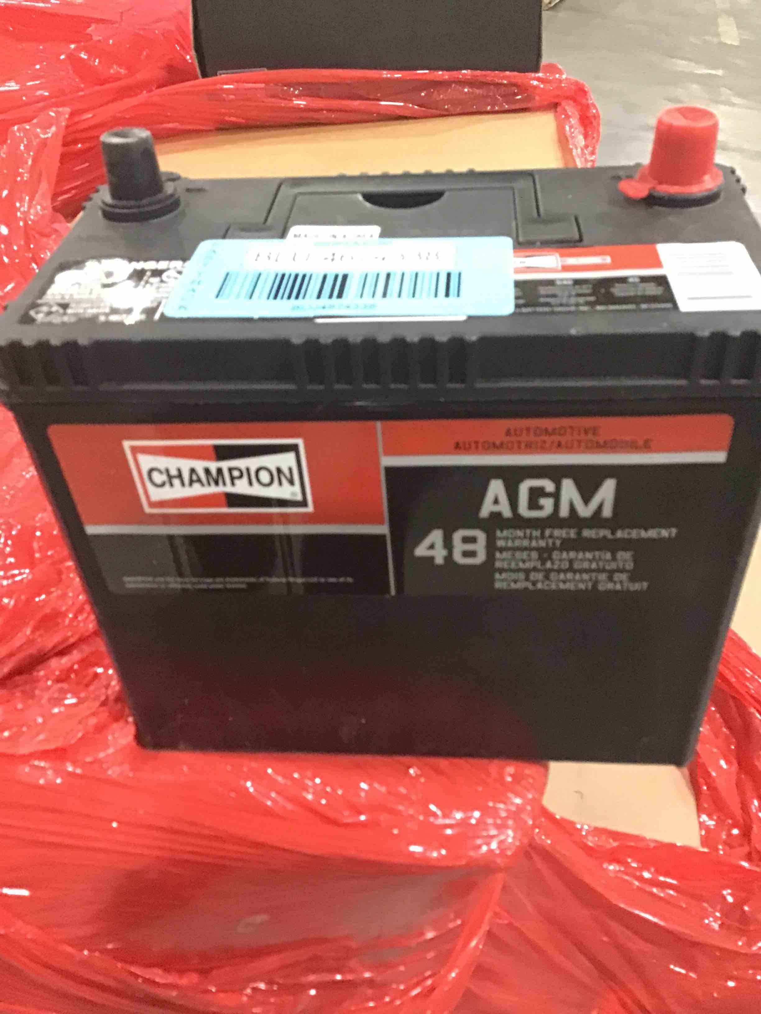CHAMPION AGM 48 BATTERY 