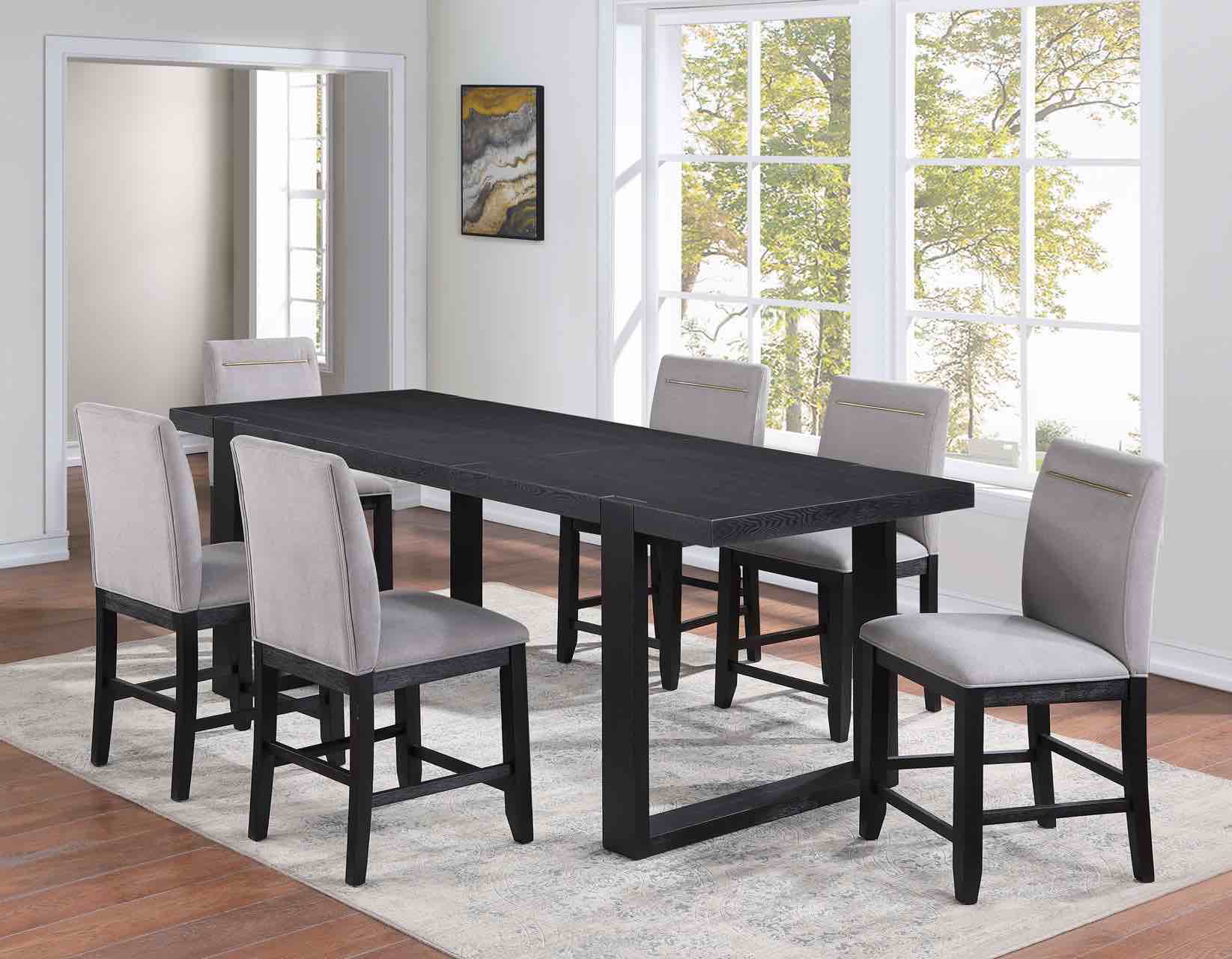 **INCOMPLETE**Steve Silver Dining Room Yves Counter Table YS500PTL