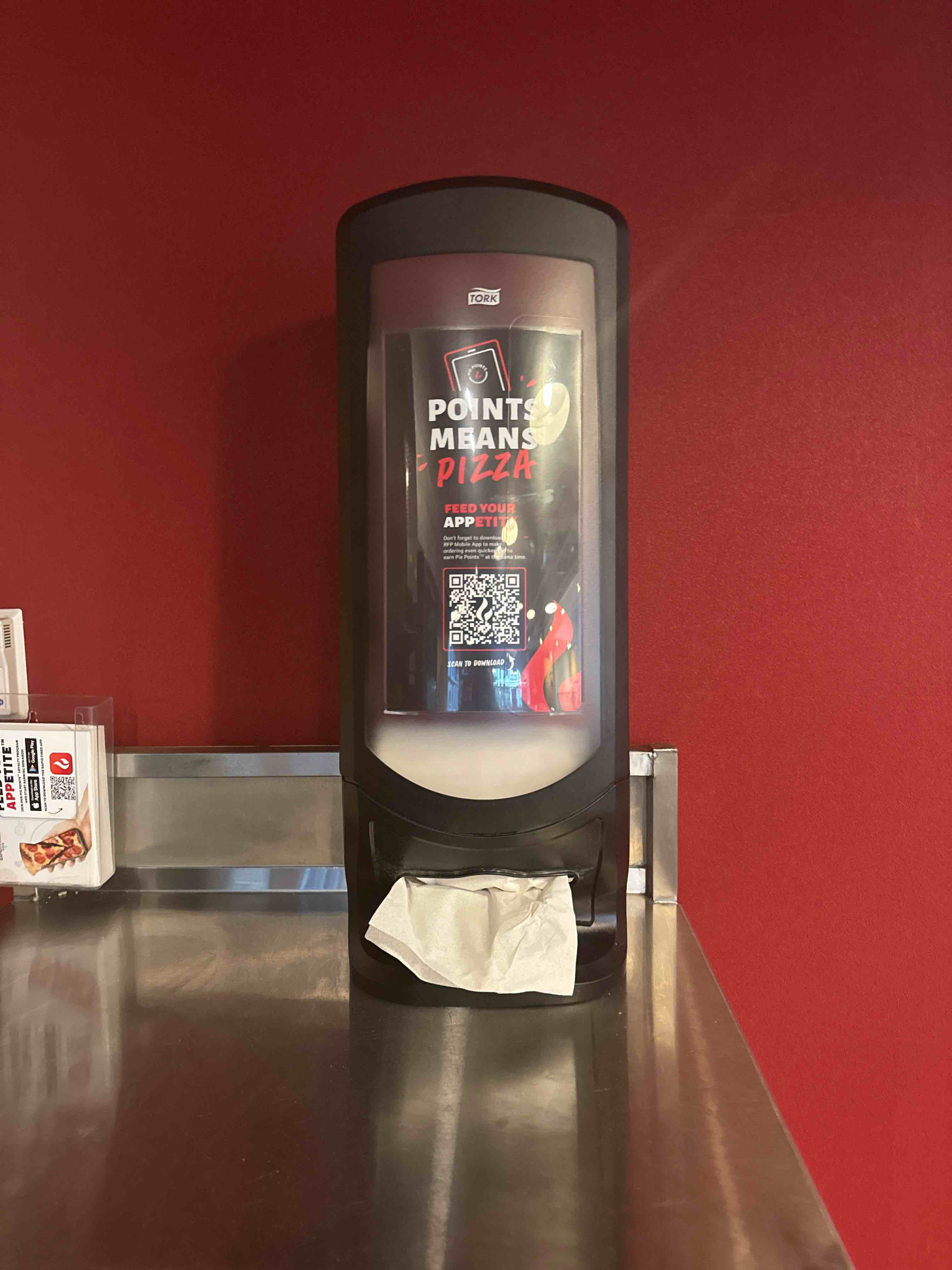 TORK NAPKIN DISPENSER 
