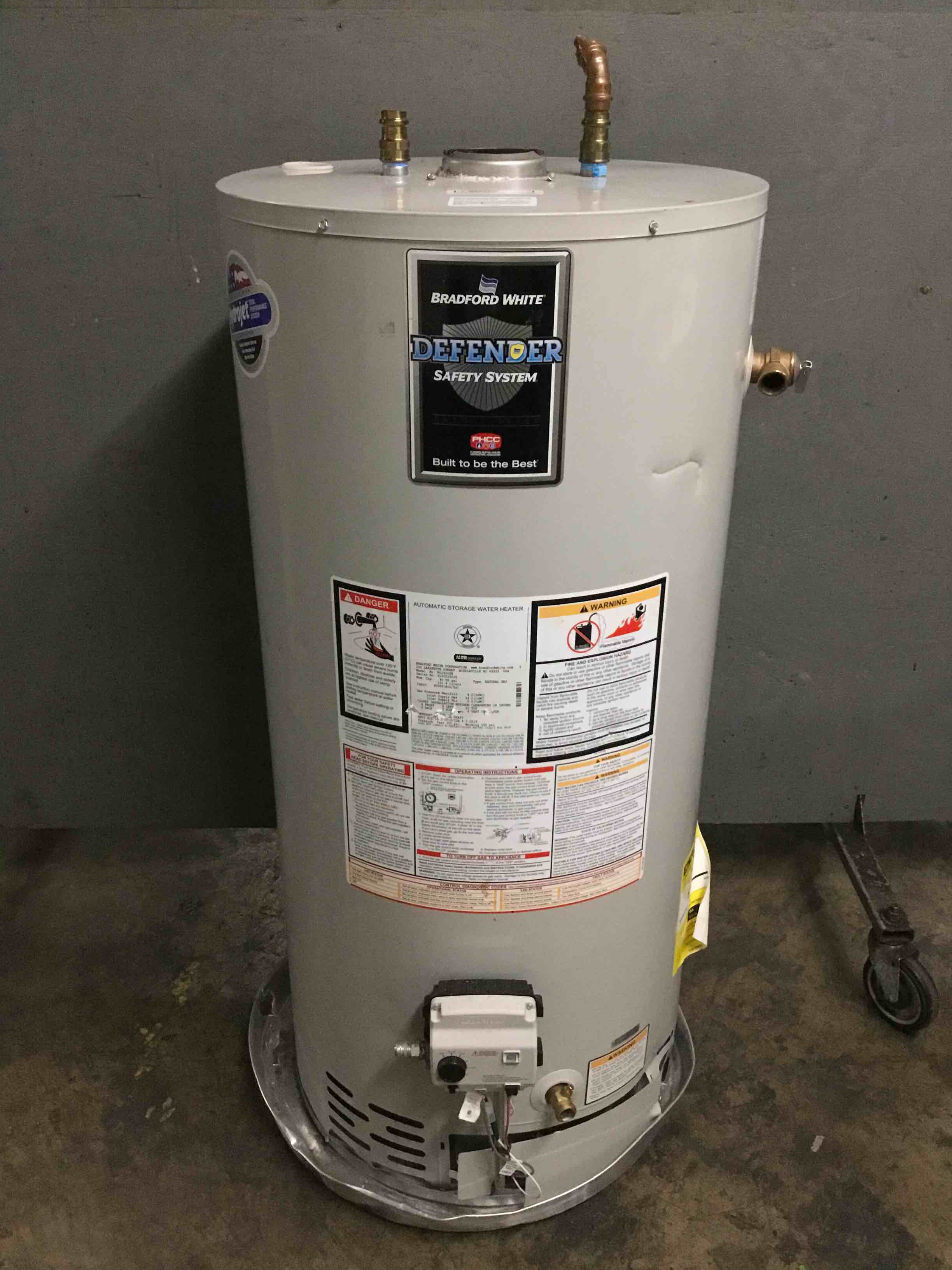Bradford White 40 Gal. Natural Gas Automatic Storage Water Heater